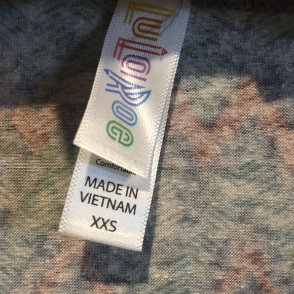BNWT LulaRoe Perfect Tee XXS - Picture 4 of 5